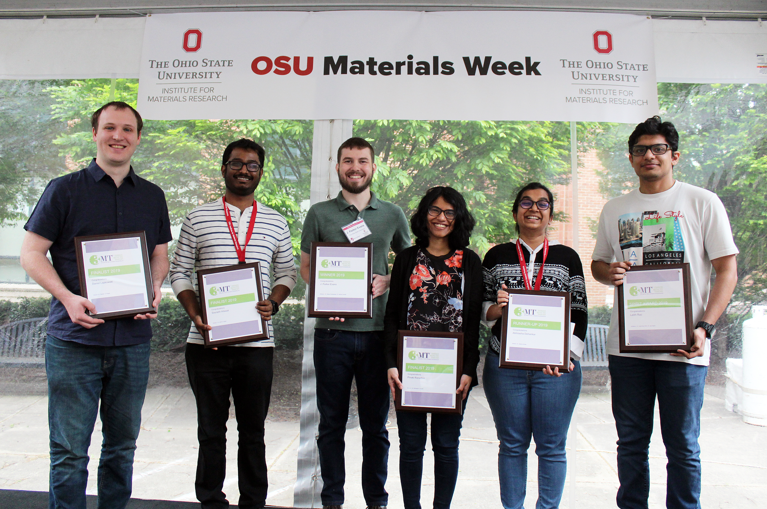 19 Osu Materials Week 6 Grad Students Take Three Minute Thesis Challenge Institute For Materials Research