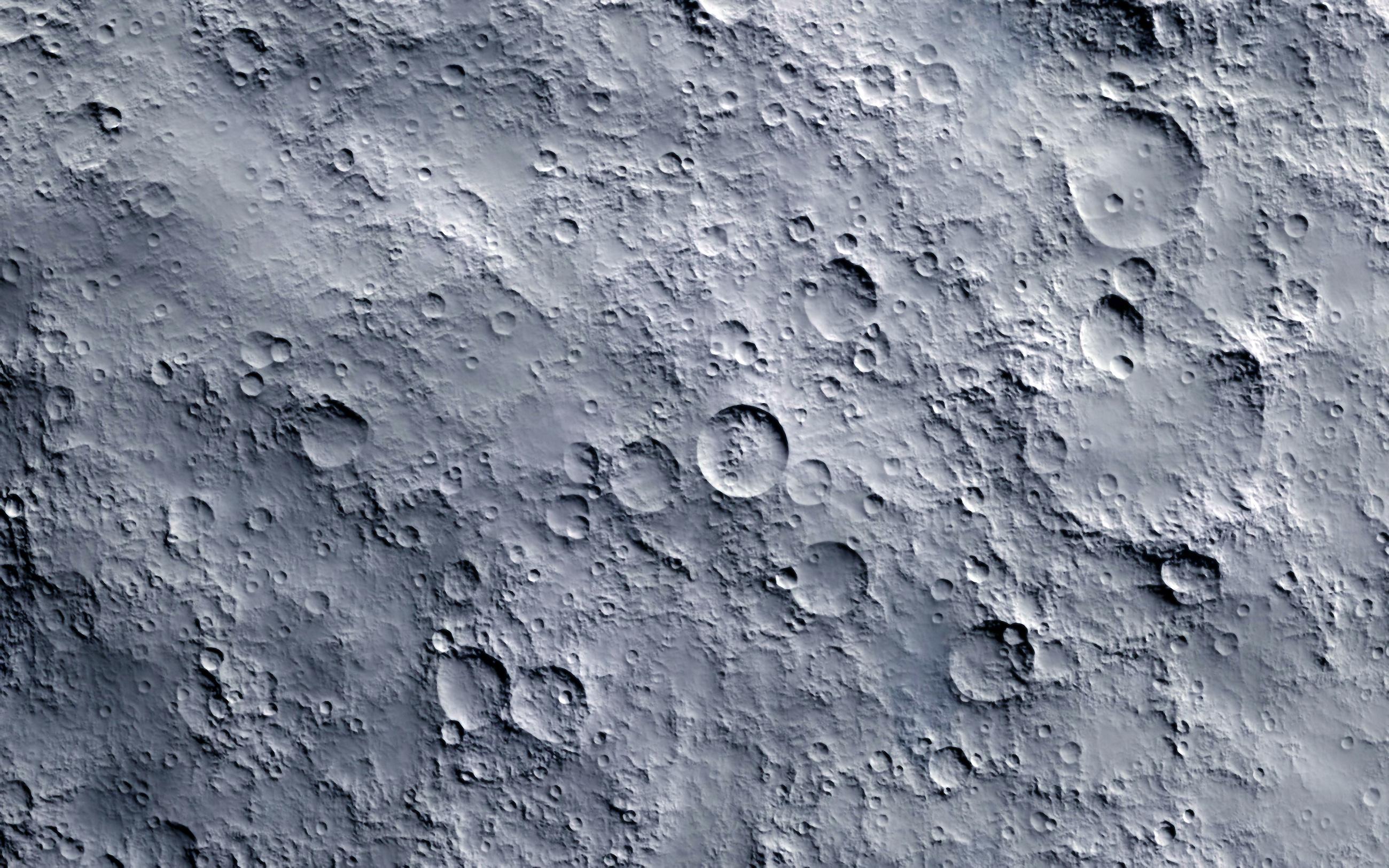 Lunar surface.