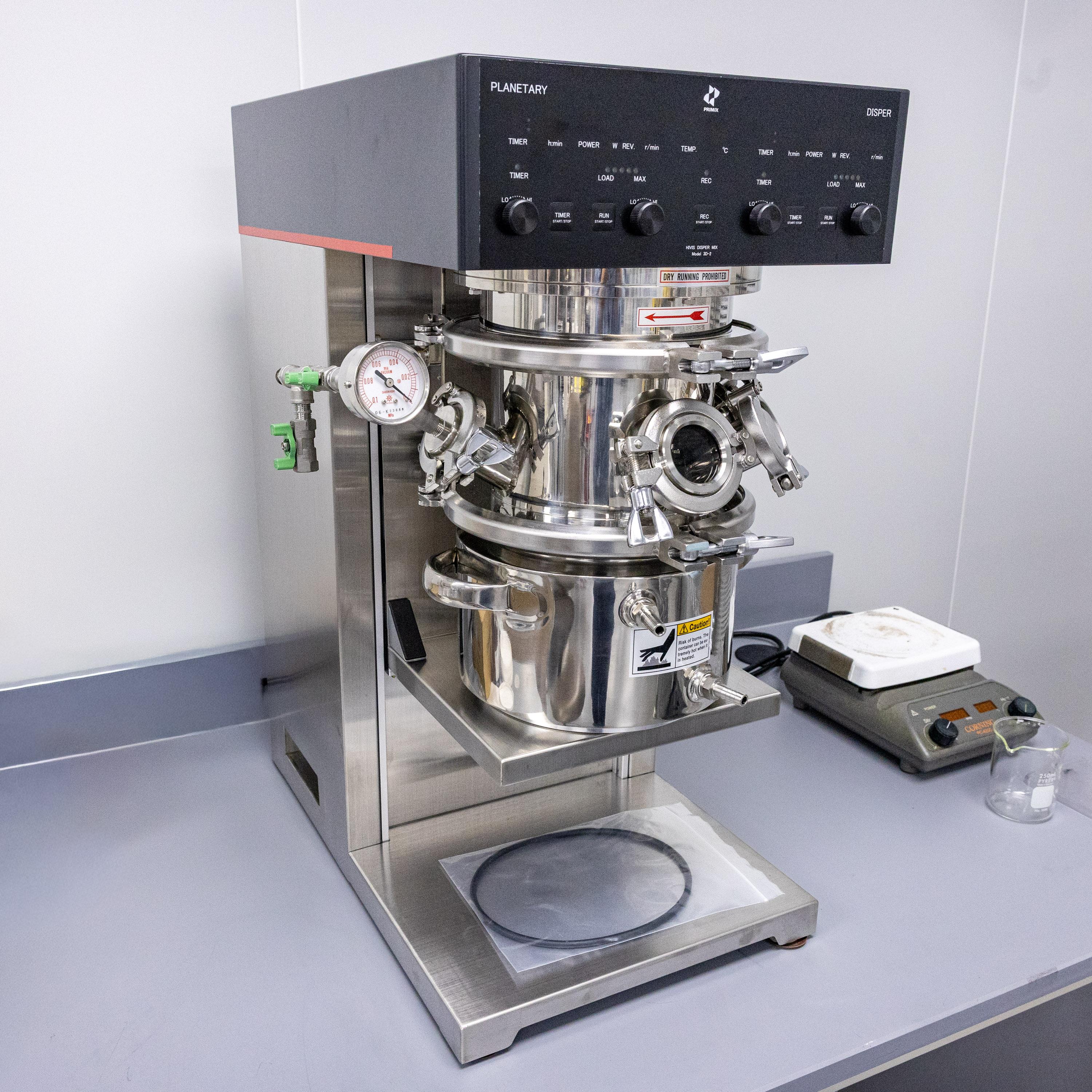 PRIMIX Hivis Disper Mix Model 3D-2VAC slurry mixer system.