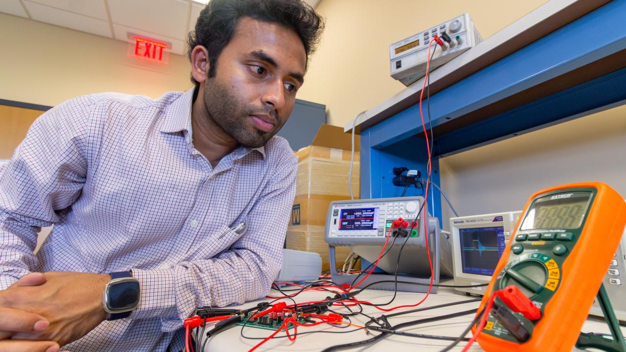 Frontier Center Scholar working on advanced technology at Ohio State.